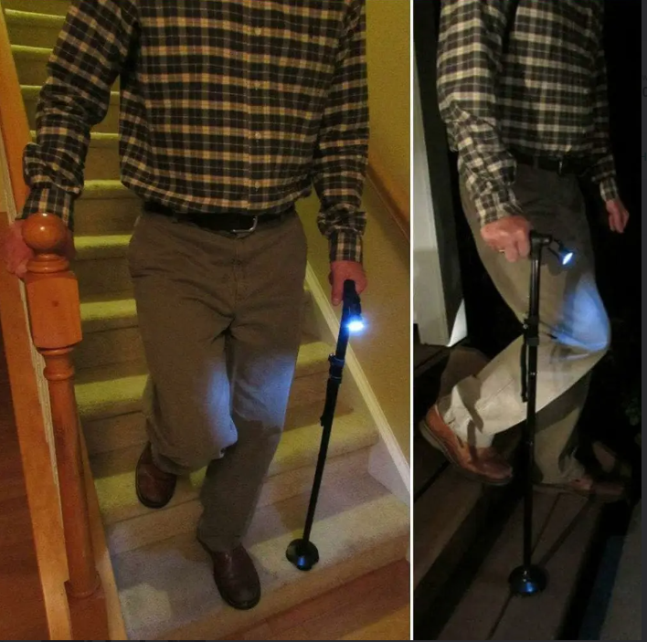 Baston plegable LED Winer – Camina con seguridad y confianza