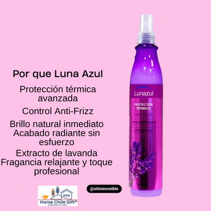 4 Botellas Lunazul Protector Capilar Termico