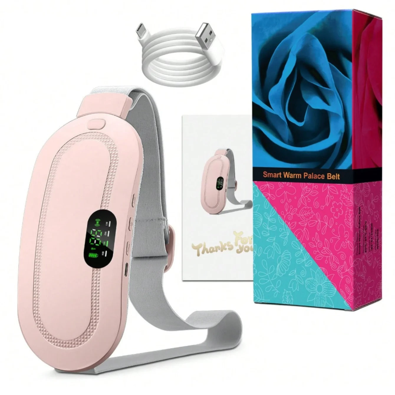 Cinturón eléctrico Alivia cólicos rápidamente